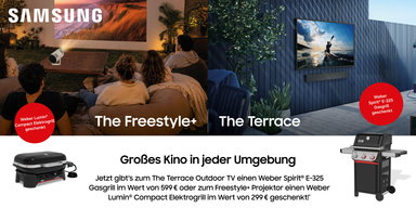 Samsung - Weber Grill geschenkt!