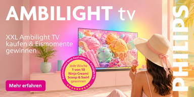 Philips TV - Eismaschinen Gewinnspiel