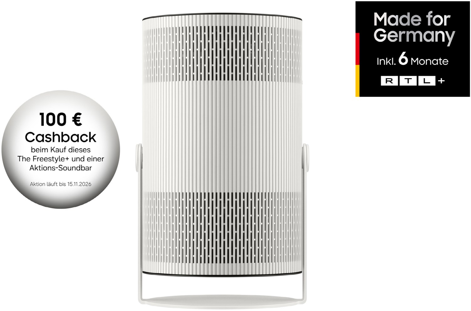 Samsung SP-LFF3HLAX The Freestyle+ (2026) wei&szlig;