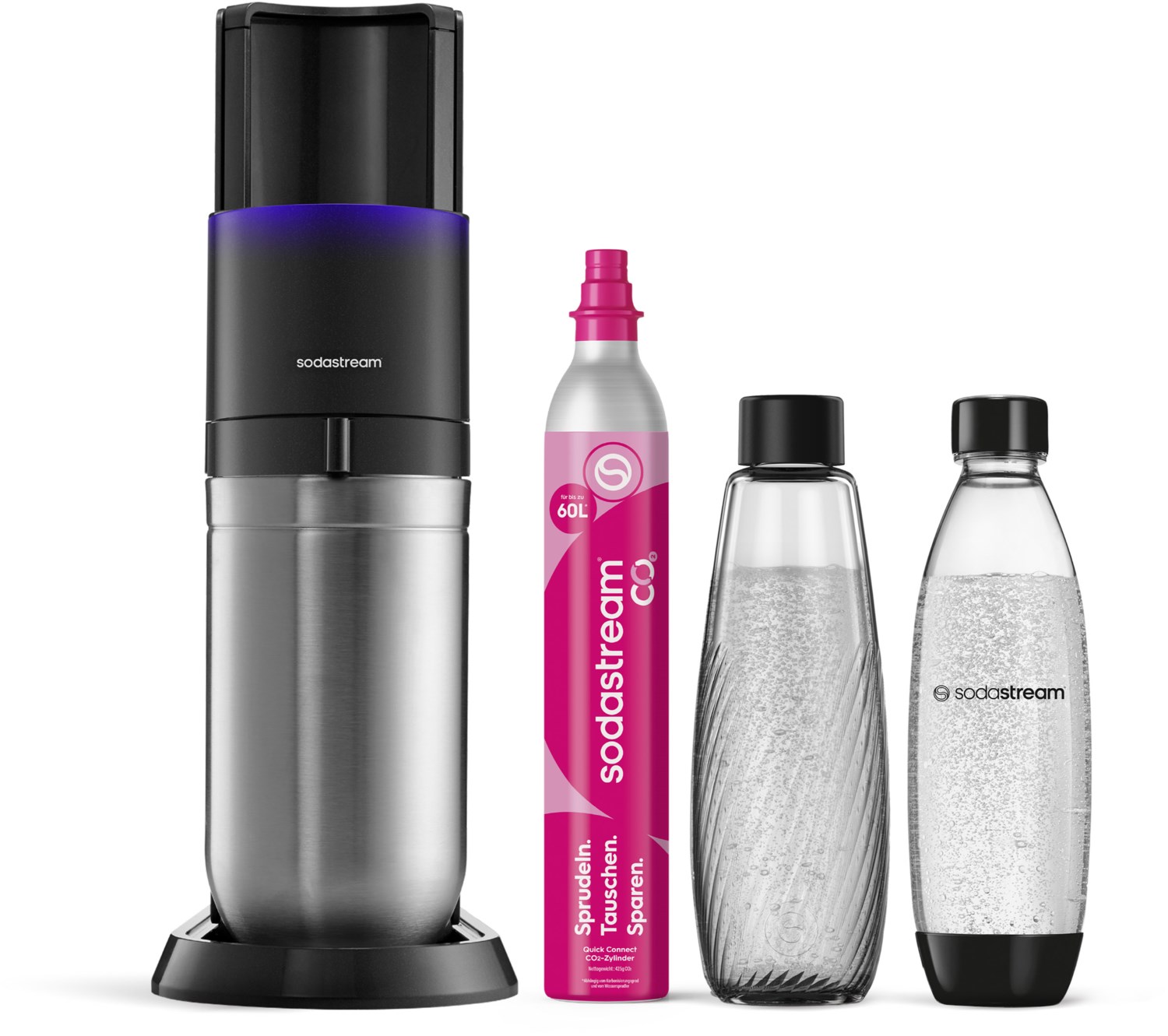 SodaStream E-DUO Wassersprudler Standard titan