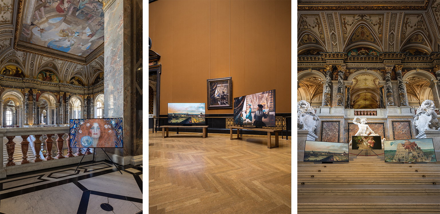 KHM - Kunsthistorisches Museum mit Samsung Fernseher