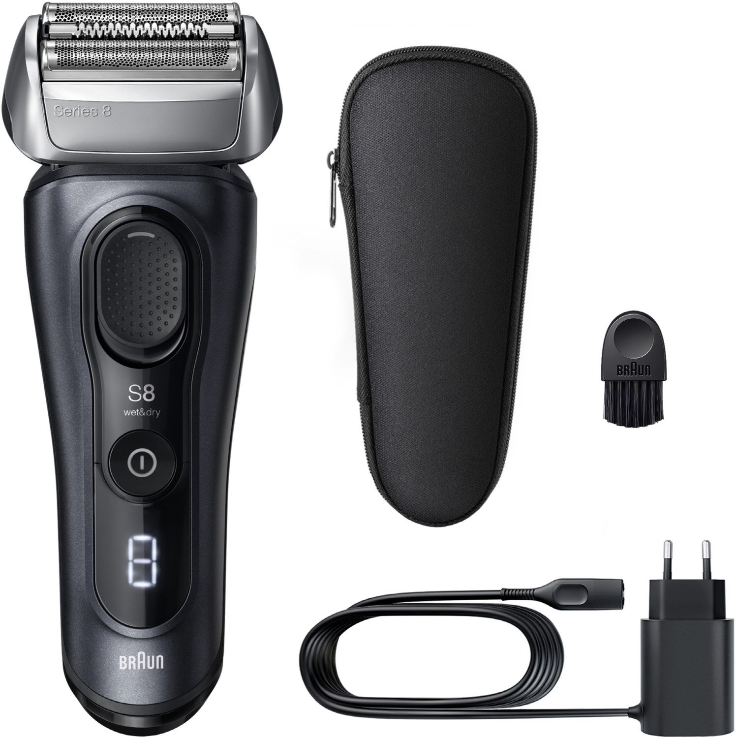 Braun 8603s Series 8 grau