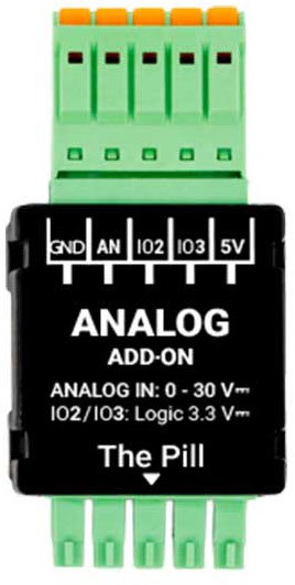 Shelly Analog 0 - 30V Add-on f&uuml;r The Pill by Shelly